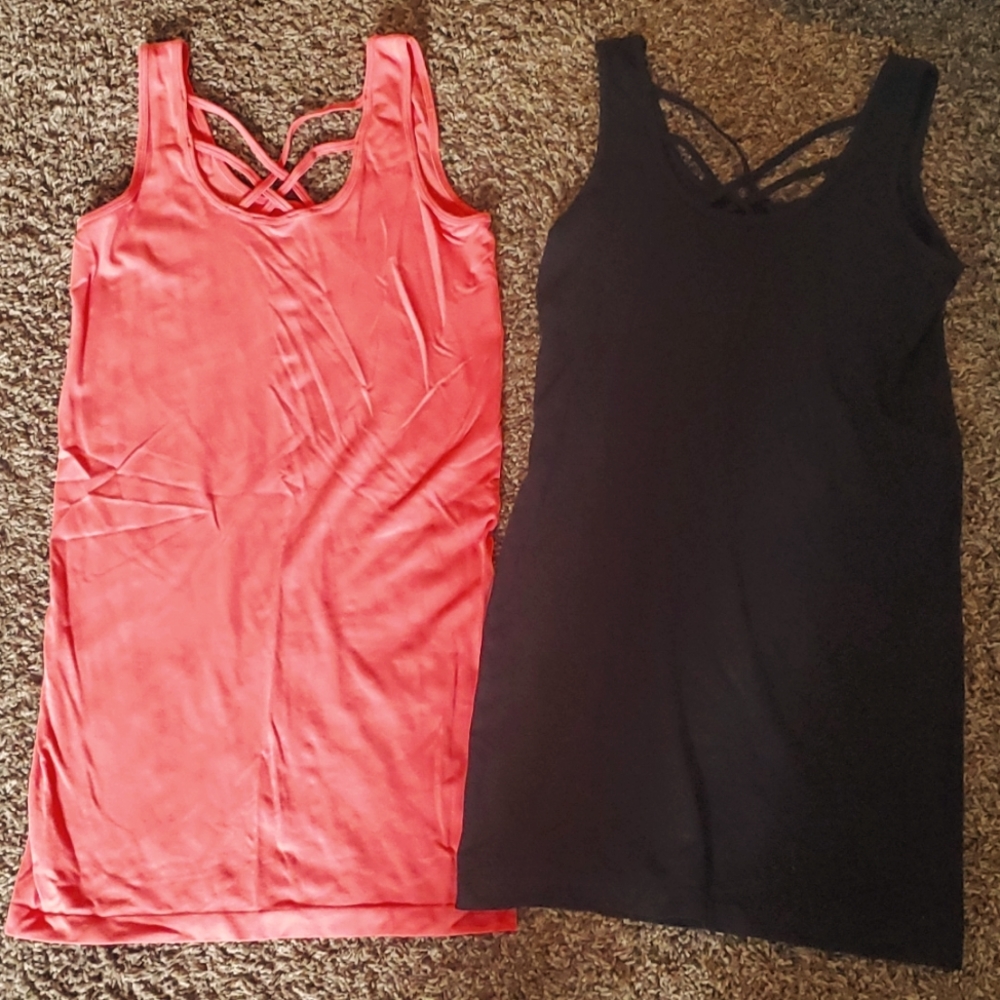 Perfect fit strappy criss cross tank tops